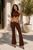 Conjunto Cut-Out Glam Brown