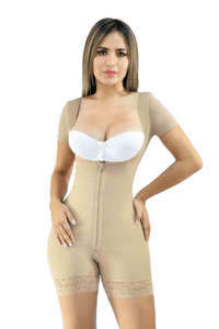 Faja Colombiana moldeadora y reductora con mangas