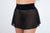 Minifalda de tull y cintura de licra color negro