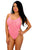 Body rosa de gasa con pedrería