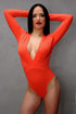 Bodysuit mujer color naranja