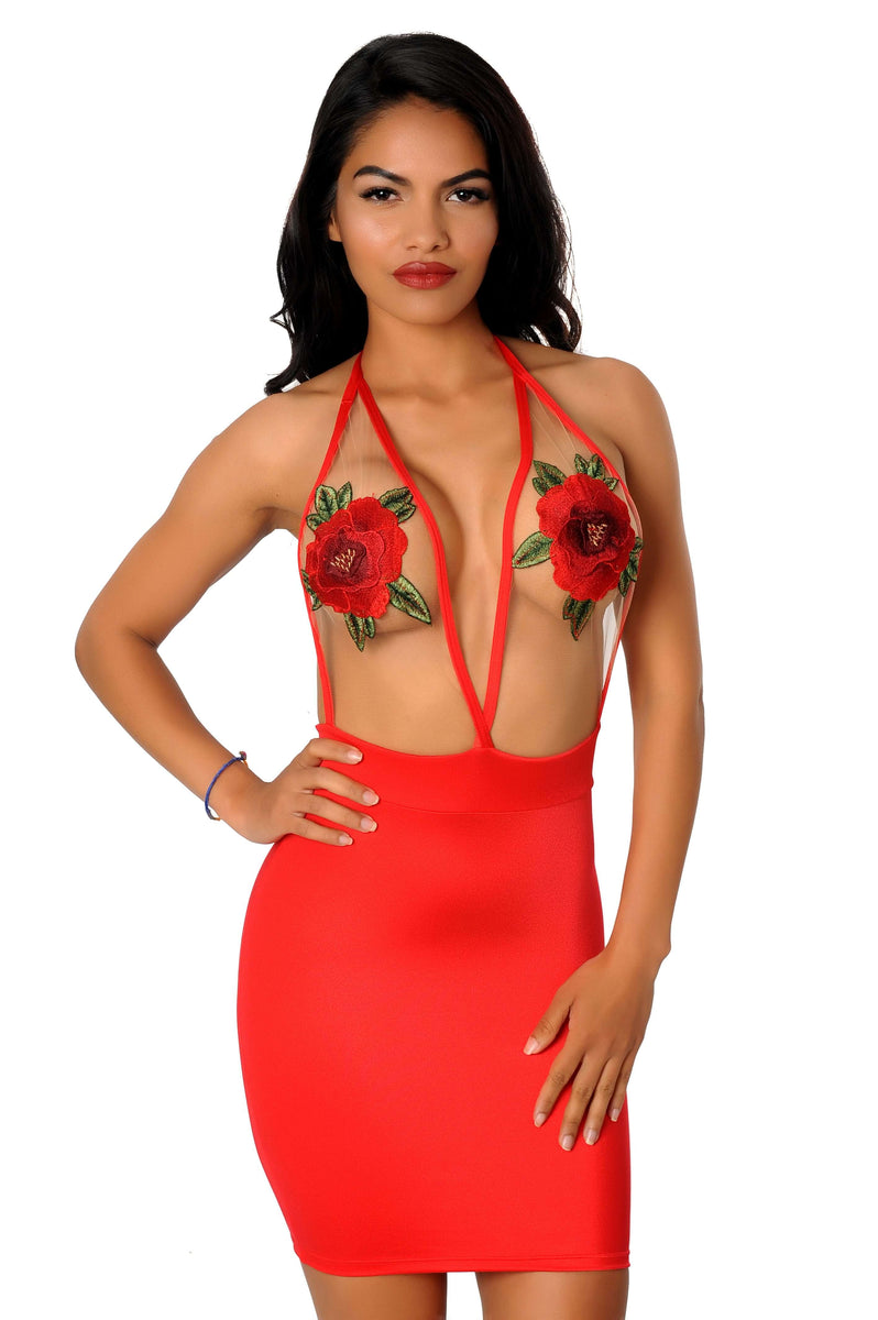 Sexy vestido rojo – Nando Barcelona